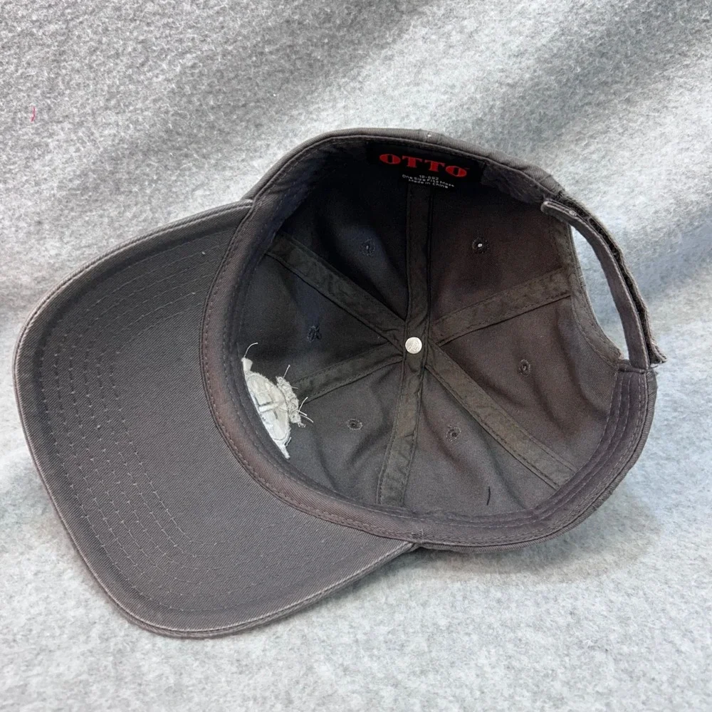 Camp Marymount Unisex Otto Cap Hat Faded Anchor Logo OSFM